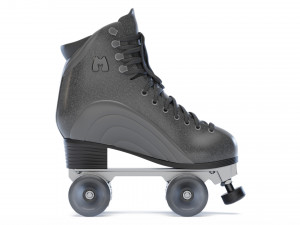 moxi rainbow rider roller skates monochrome Modello 3D