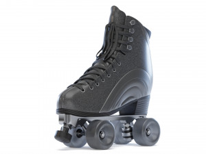 moxi rainbow rider roller skates monochrome Modello 3D