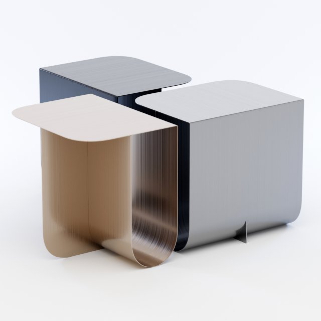 northern mass side table 3D Model .c4d .max .obj .3ds .fbx .stl .blend 
