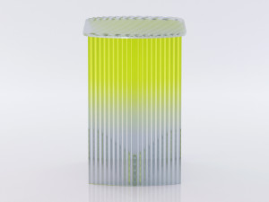 fluted side table 3D Модель