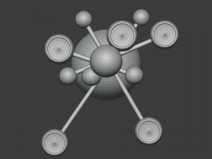 teluria candelabra 3D Model