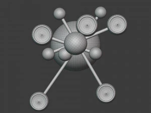teluria candelabra 3D Model