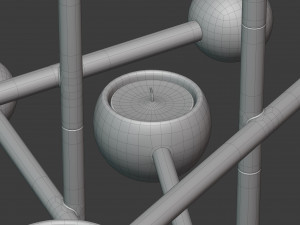 teluria candelabra 3D Model