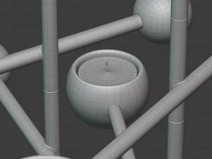 teluria candelabra 3D Model