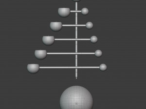 teluria candelabra 3D Model