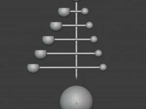 teluria candelabra 3D Model