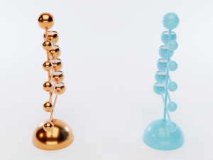 teluria candelabra 3D Model