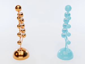 teluria candelabra 3D Model