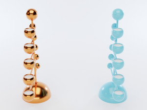 teluria candelabra 3D Model