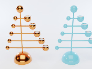 teluria candelabra 3D Model