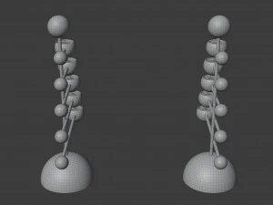 teluria candelabra 3D Model