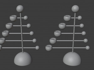 teluria candelabra 3D Model