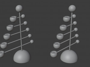 teluria candelabra 3D Model
