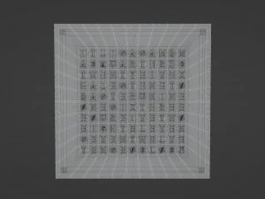 qlocktwo classic 3D Model
