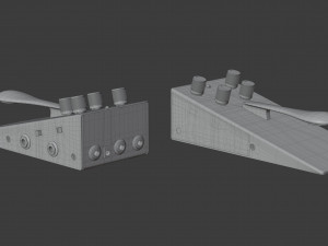 gamechanger audio plus pedal 3D-Modell