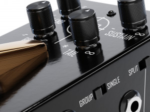 gamechanger audio plus pedal 3D-Modell