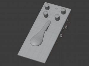 gamechanger audio plus pedal 3D-Modell