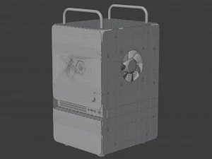 teenage engineering computer 1 mini itx pc chassis 3D Model
