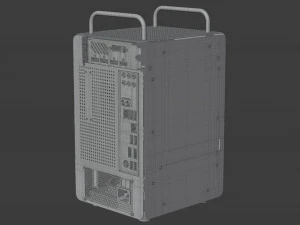 teenage engineering computer 1 mini itx pc chassis 3D Model