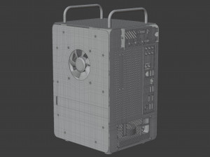 teenage engineering computer 1 mini itx pc chassis Modèle 3D