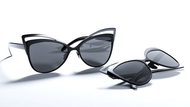 matrix resurrections lexy sunglasses Model 3D .c4d .max .obj .3ds .fbx .stl .blend 