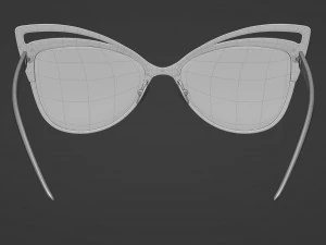 matrix resurrections lexy sunglasses 3D Model