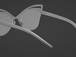 matrix resurrections lexy sunglasses Model 3D