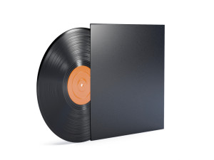 vinyl record Modelo 3D