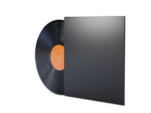 vinyl record Modelo 3D