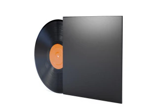 disco in vinile Modello 3D