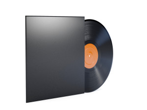 vinyl record Modelo 3D