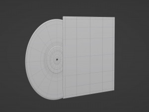 vinyl record Modelo 3D