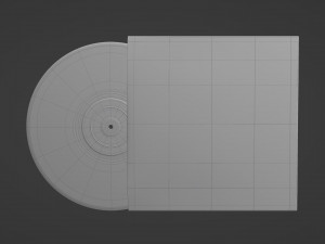 vinyl record Modelo 3D