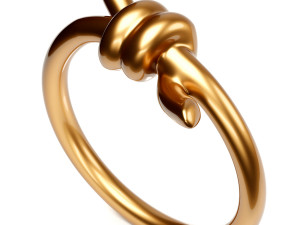 knot ring 3D Model
