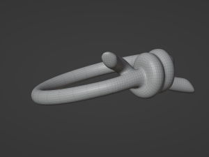knot ring Modèle 3D