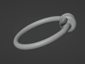 knot ring 3D Model
