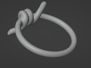 knot ring 3D Model