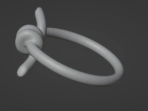 knot ring 3D Model