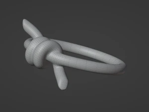 knot ring 3D Model