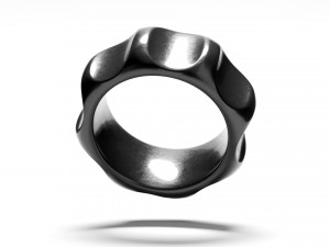 Palomas groove ring Model 3D
