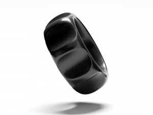 Palomas groove ring Model 3D