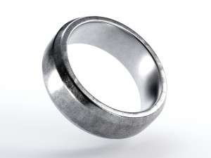 tumbled slice ring 3D Model