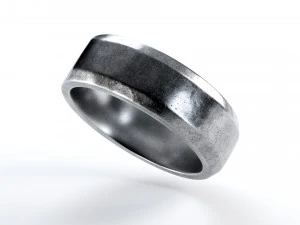 tumbled slice ring 3D Model