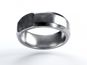 tumbled slice ring 3D Model