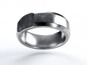 tumbled slice ring 3D Model
