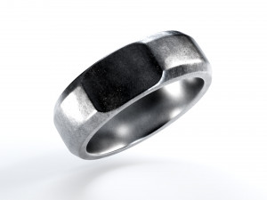 tumbled slice ring 3D Model