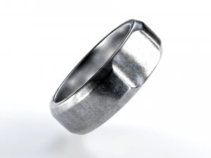tumbled slice ring 3D Model