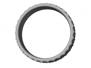 diamond point ring 3D Model
