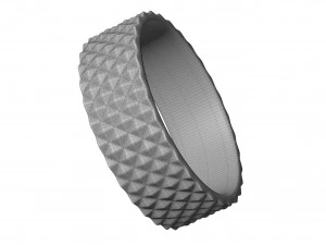 diamond point ring 3D Model