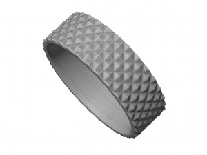 diamond point ring 3D Model